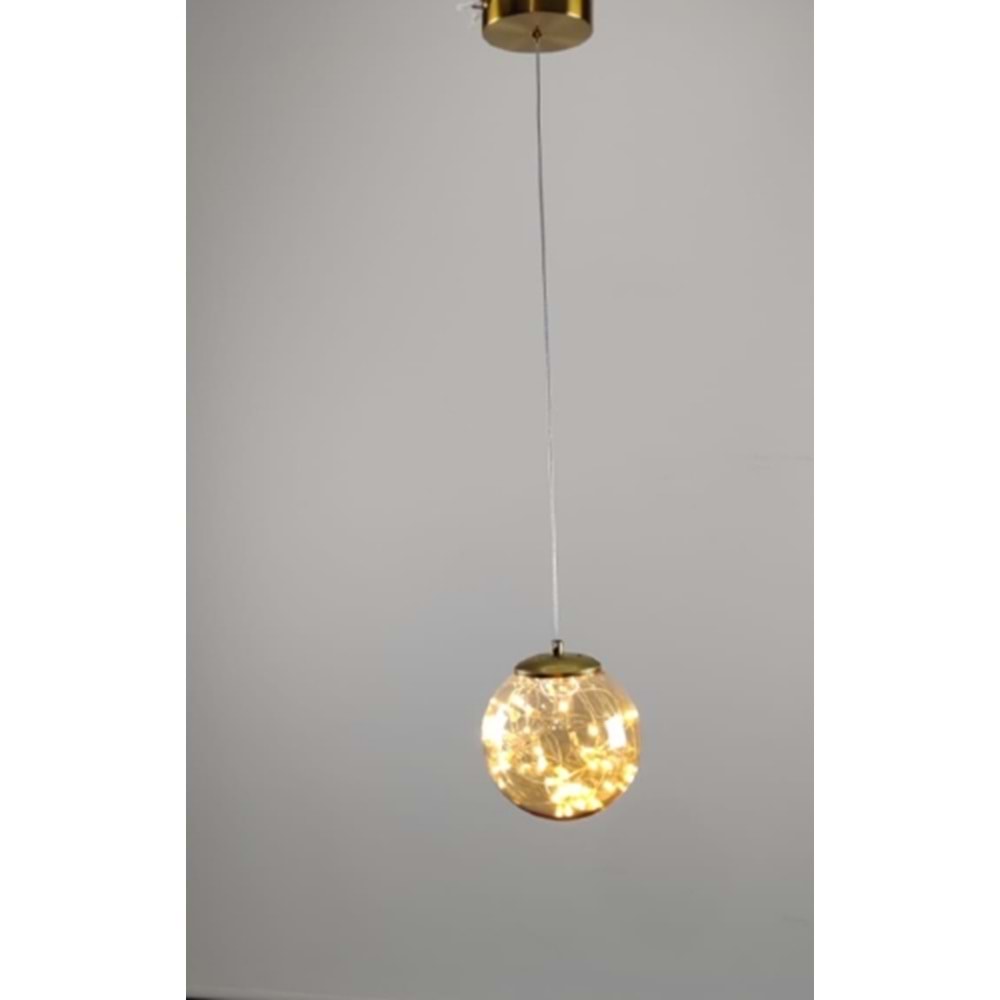 TEKLİ YILDIZ LED AVİZE