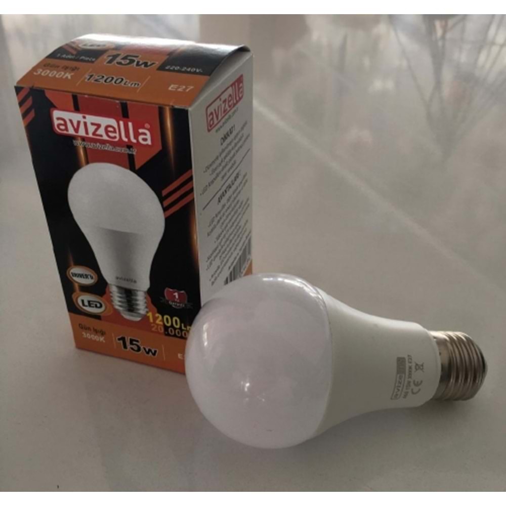 15 W LED AMPUL GÜNIŞIĞI TRAFOLU