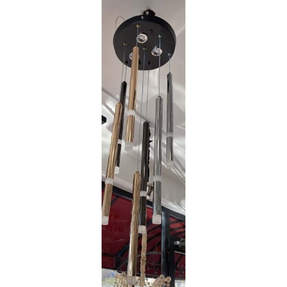 MİLANO LED AVİZE 6 LI ÇİFT LEDLİ